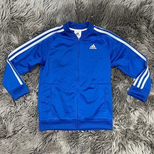 Adidas | Boy's Track Jacket | Blue & White